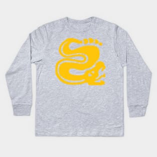 silver snakes Kids Long Sleeve T-Shirt